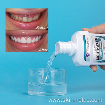 Custom Logo Cleaning Teeth Antiseptic Mouth Wash